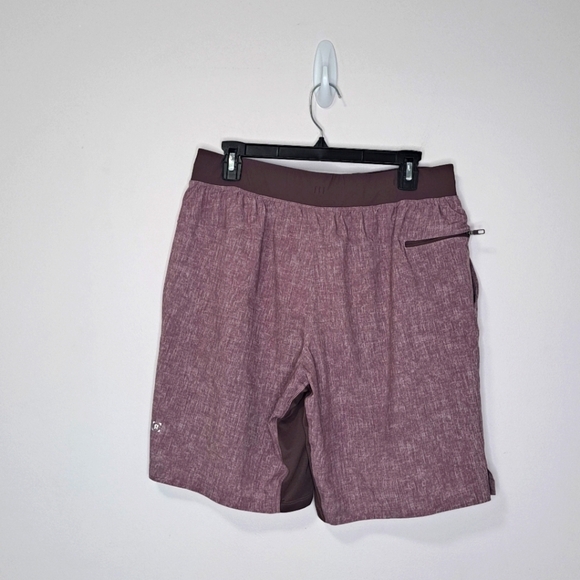 Lululemon T.H.E. short 9inch linerless short plum large - Picture 6 of 10